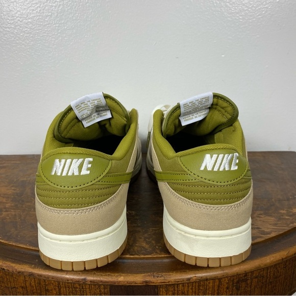 NIKE DUNK LOW 'SINCE '72' SAIL/PACIFIC MOSS-CREAM II-LIMESTONE Canvas - Picture 3 of 6